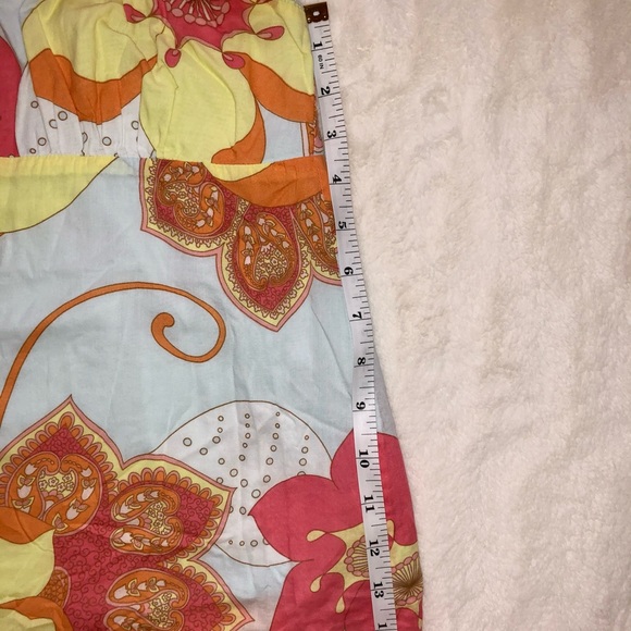 GAP summer paisley sweetheart cotton tank - Picture 4 of 4